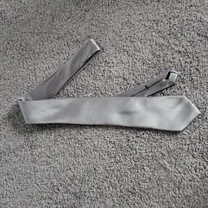 Preowned, Geoffrey Beene, Gray/Silver, dressed tie